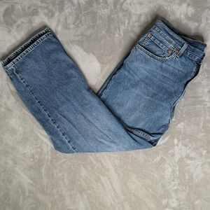 Levi Strauss 565 Mens Jeans Sz 36x30 Blue Denim Straight Leg Classic Fit Jeans